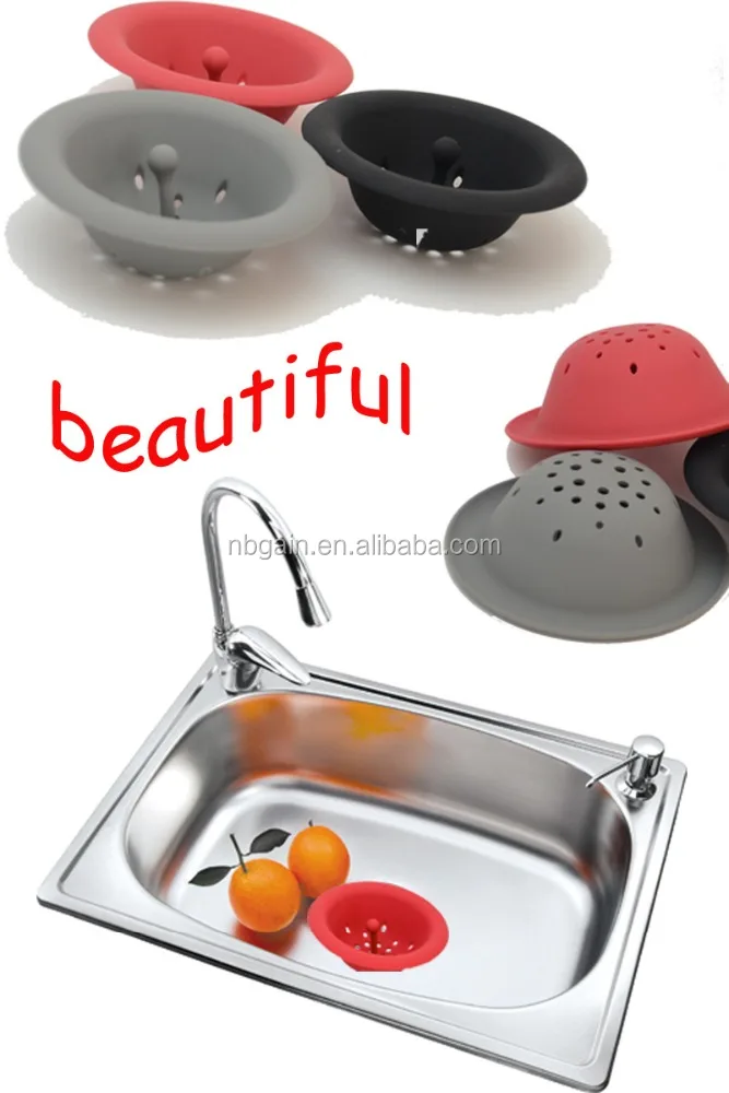 
Silicone sink strainer rubber sink strainer over the sink strainer 