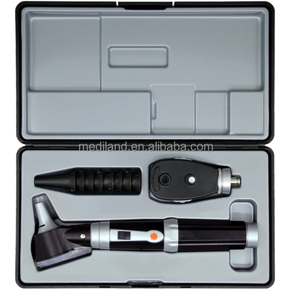 
Hot Sale Diagnostic set Ophthalmoscope and otoscope with LED bulb ML-TP301 
