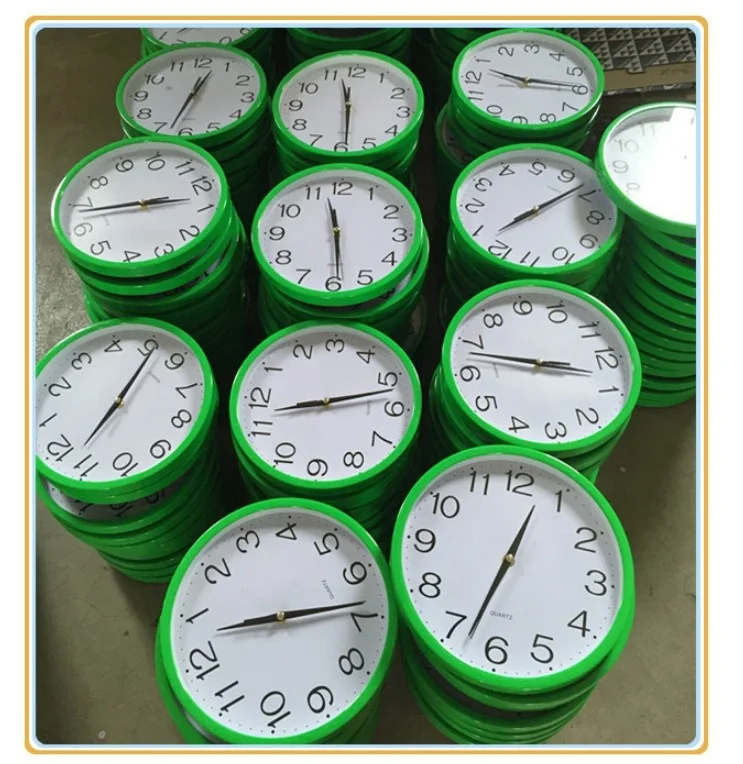 
12 inch Hot sell logo printing advertising gift wall clock 