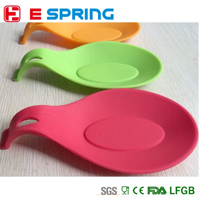 Универсальный силиконовый золотое правило кухонный инвентарь Силиконовые Пот Держатель Ложка владелец остальных