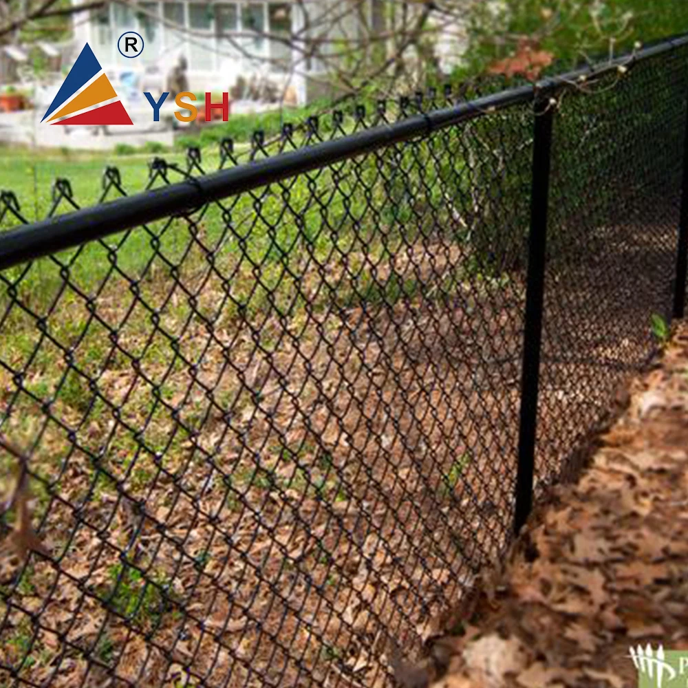 Mesh size 60*60mm proof Tennis court chain link wire mesh fence