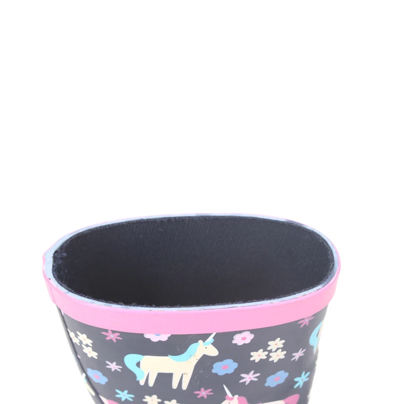 
Beautiful Children Rubber Rain Shoes Customised Rain Boot Gumboots For Kids Wholesale 