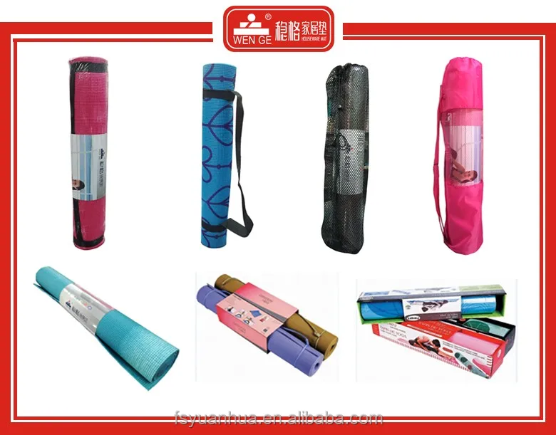 Wholesale comfortable eco fitness PVC yoga mat at competitive price