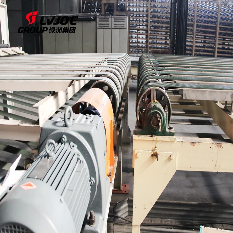 Gypsum powder and plasterboard making machines