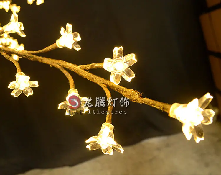 12ft outdoor artificial christmas decoration led flower cherry blossom tree light