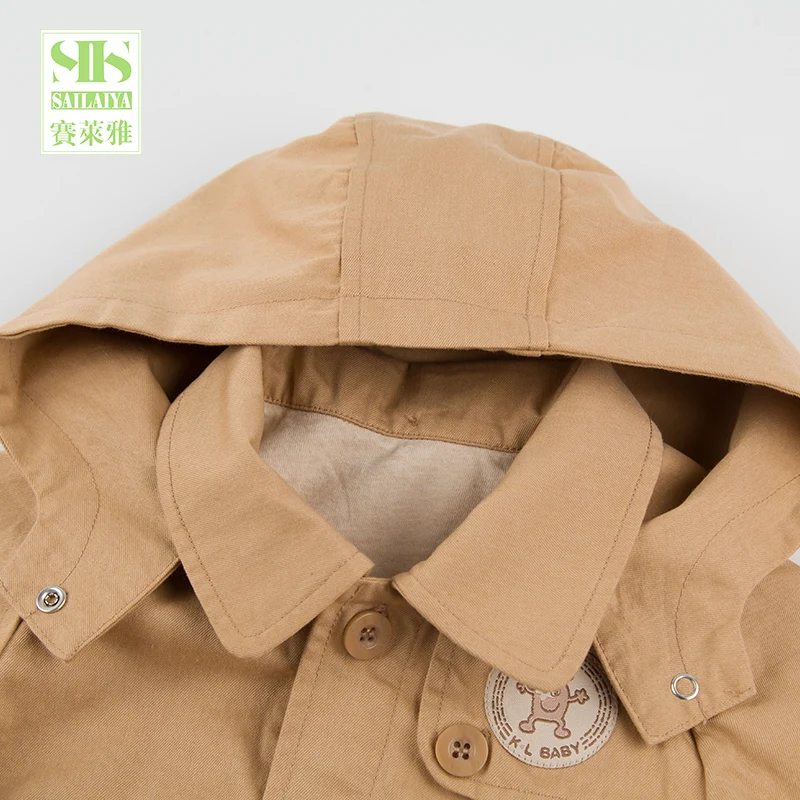
Baby Spring Autumn wearing coats Children Clothing Kids Jackets Infant Toddler Jacket Outwear with hood 