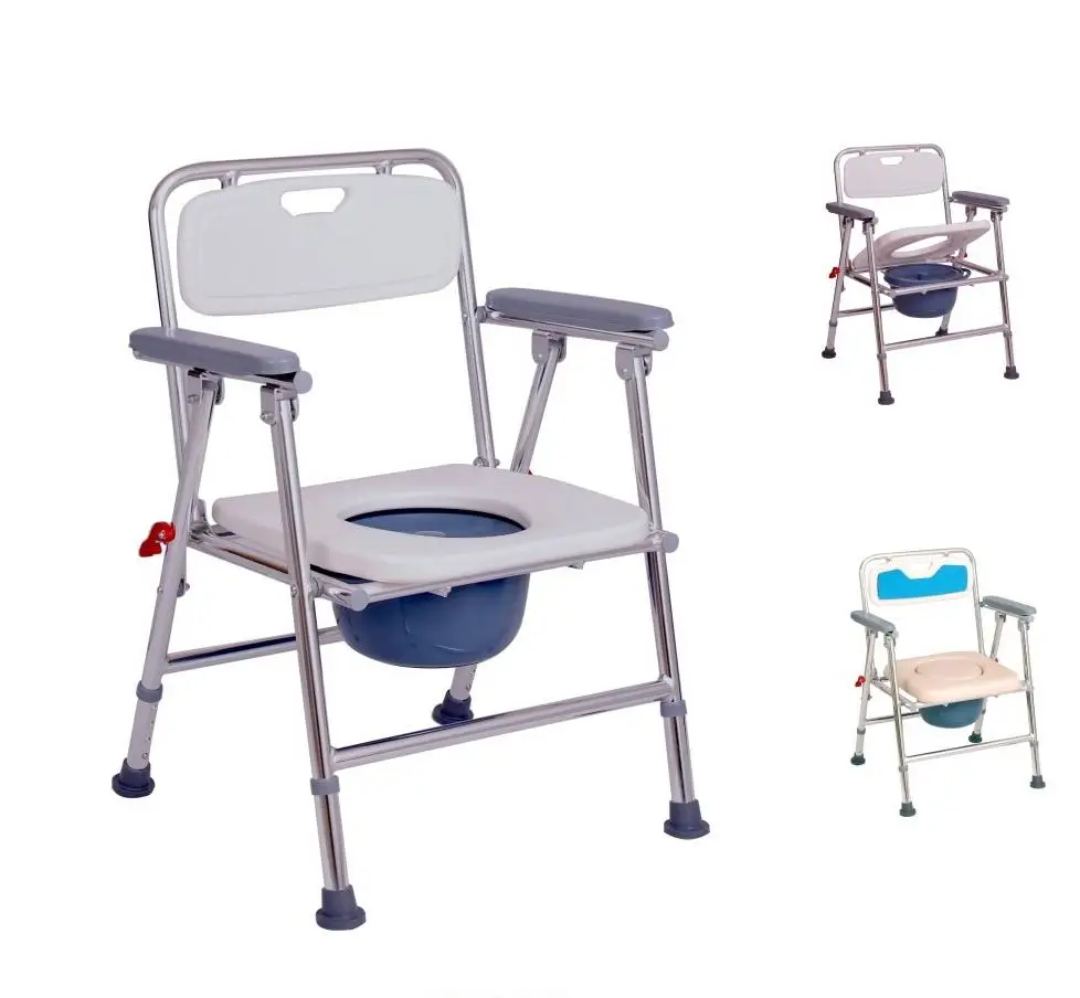 Health care equipment disabled toilet commode chair bath