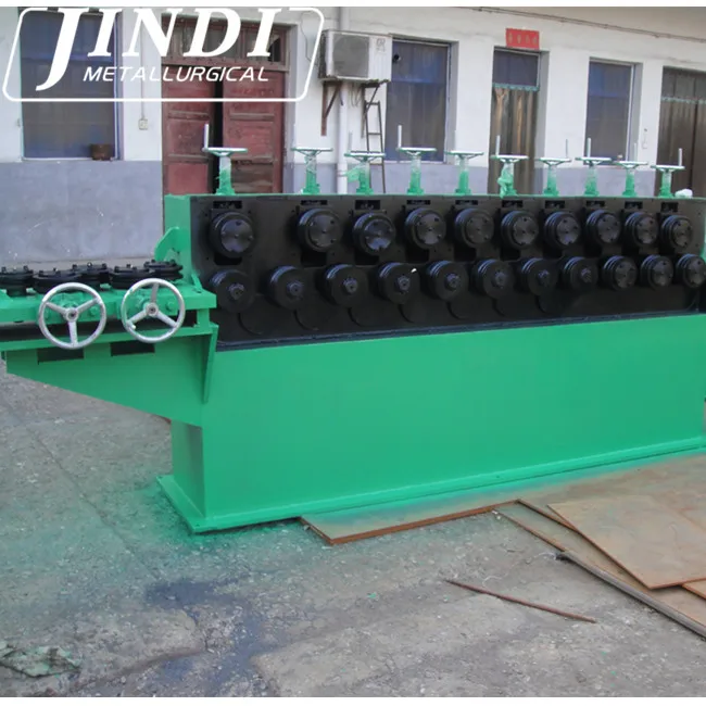 Steel rod straightening machine