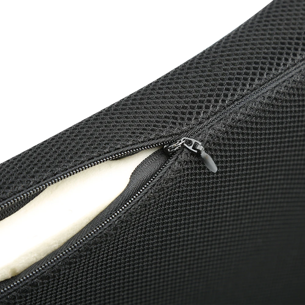 Memory Foam 3d Mesh Back Support Pillow Cushion Lumbar Cushion Back Support