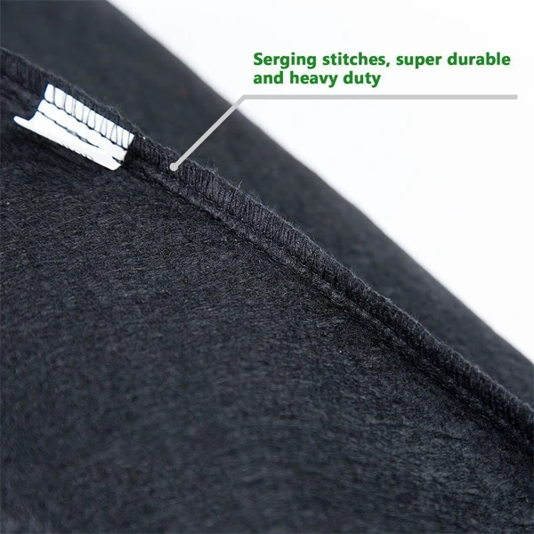 Hot selling Newest Mushroom Grow Bags 5 Pack- 20 Gallon Grow Bags for Plants Felt Planter Potato Grow Bag In Grow Tent Grow Pot