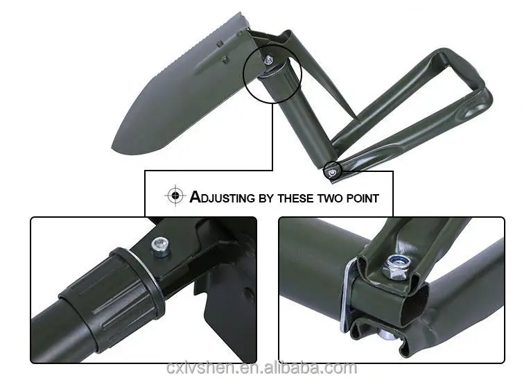 Лучшее качество портативный американский военный лопата для пеших прогулок