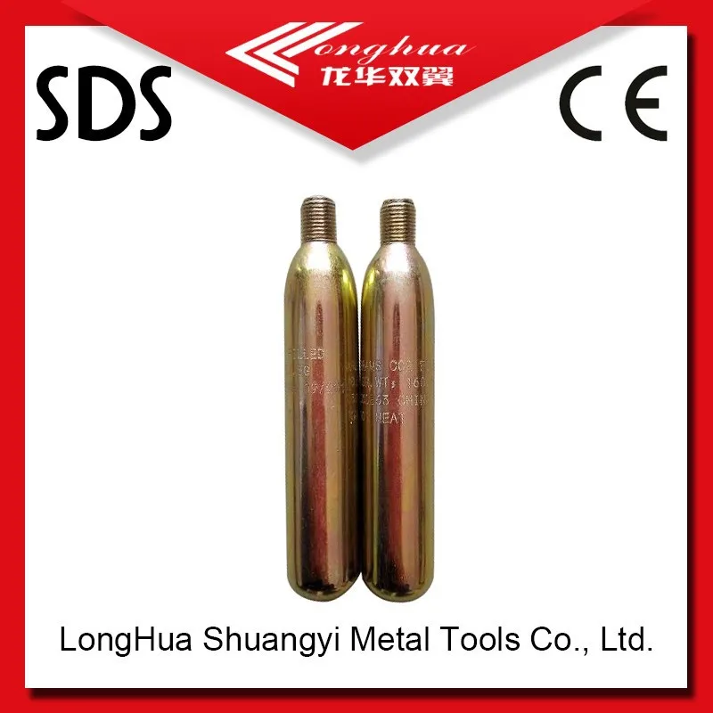 33 г маленький co2 ЦИЛИНДР co2 газовый Картридж мини-каннистер для спасательного жилета