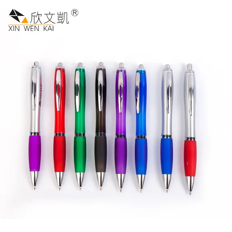 
Good Quality Flat Type Plastic Material Ballpoint Signature Pen From China 