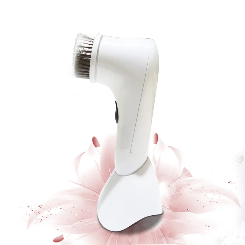Danlong Electric Mini Handheld Advanced Facial Cleansing Brush face cleaning device silicone facial cleansing brush