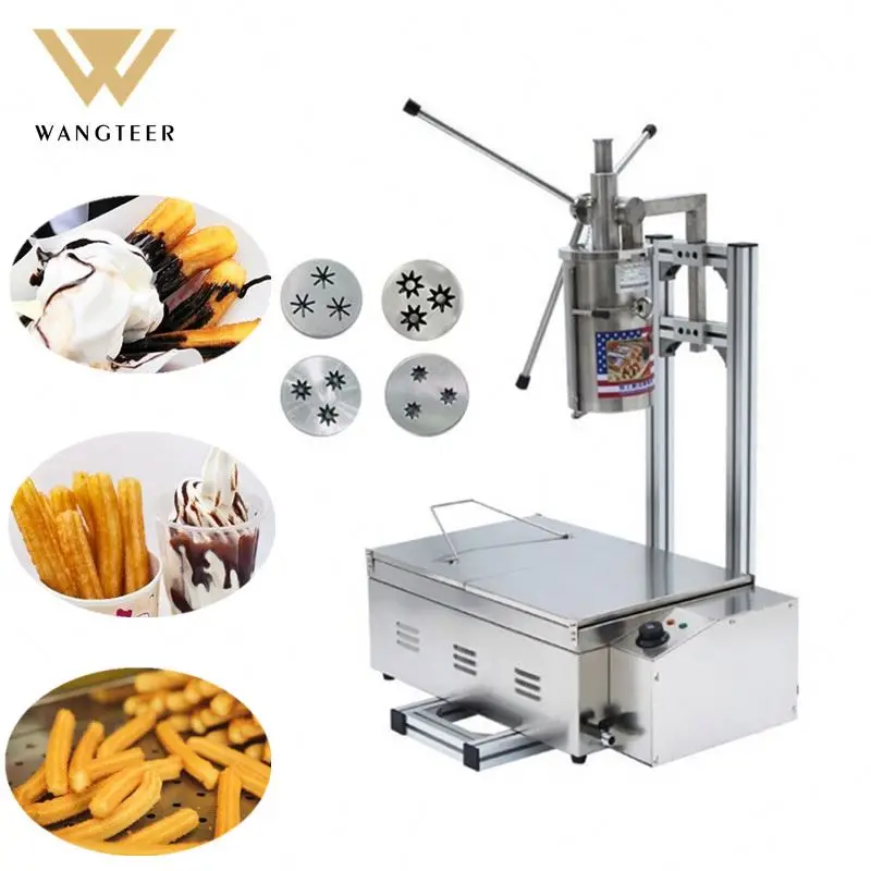 Горячая Распродажа, фритюрница 5 л из нержавеющей стали, испанская чурромашина