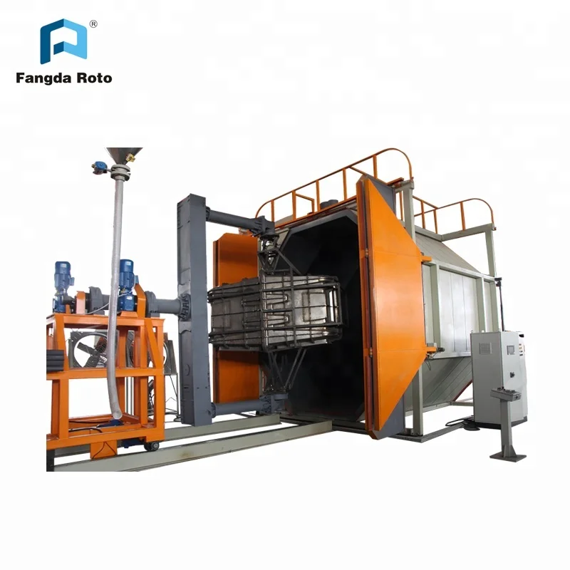 
Fully Automatic PLC Control Roto moulding Two Arm Bi-Axial roational Machine 