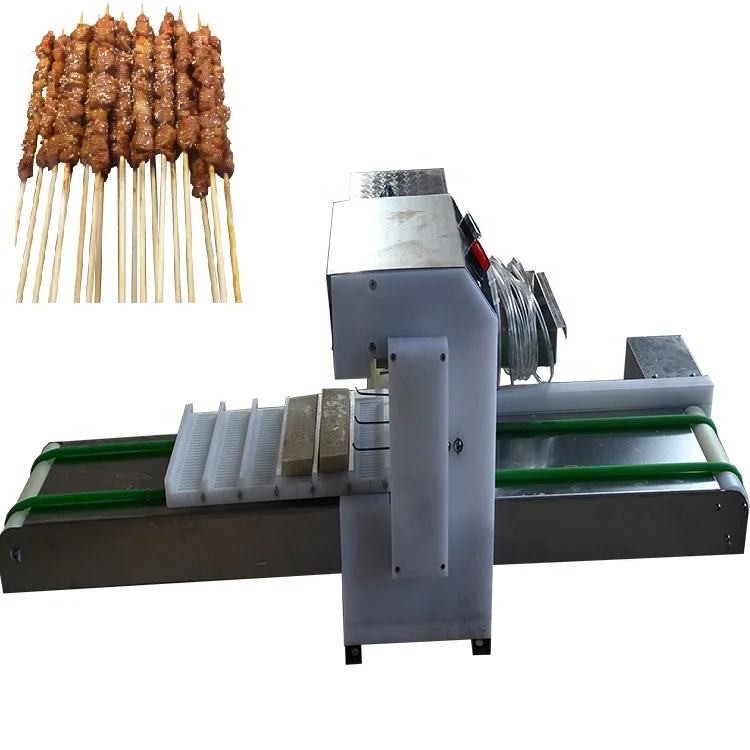 BBQ griller kebab skewer machine model ps400h barbecue making machine