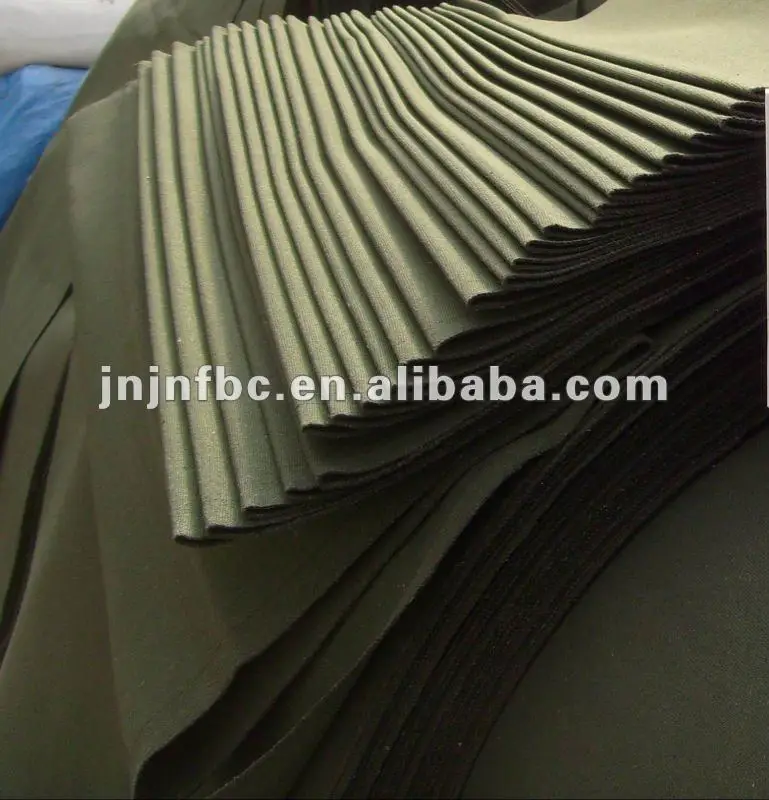 Yarn  dyed waterproof heavy duty canvas used for truck cover and tent and tarpaulin