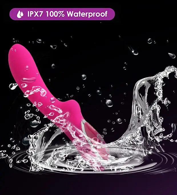 
Magnetic Suction Rechargeable IPX 7 Women Waterproof G Spot Vibrator 