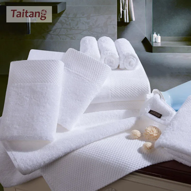 hotel bathroom towel 100% cotton high quality factory price yarn dyed jacquard bath towel