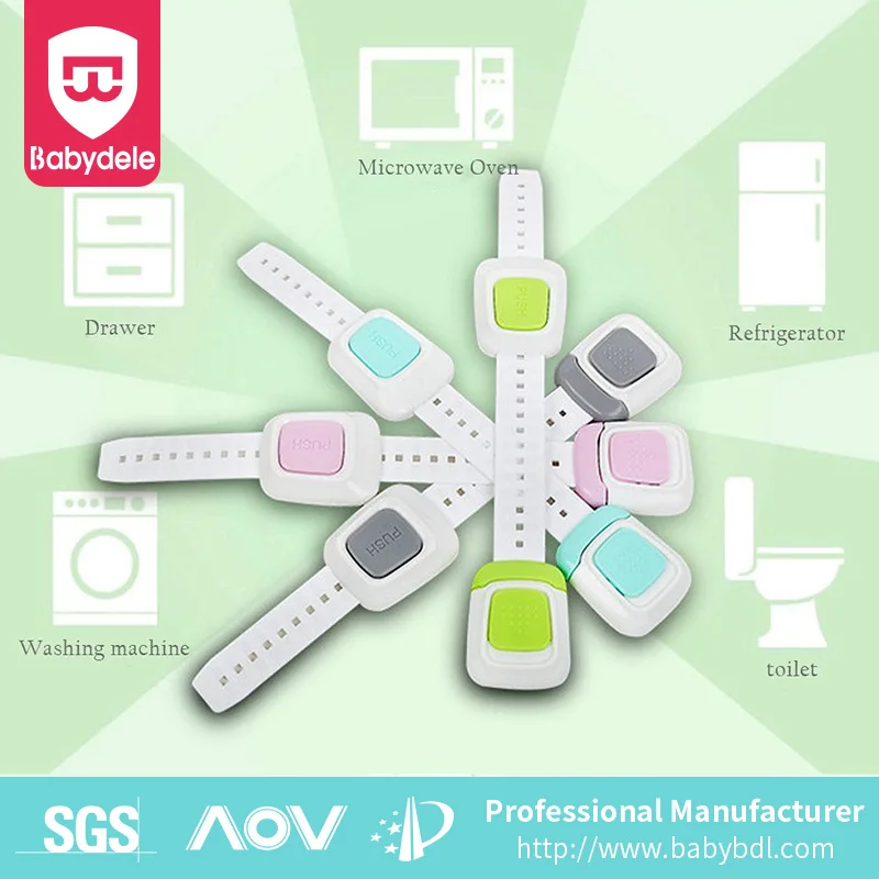 
Safety Cabinet Lock Baby Proofing Kit 10 Piece - Adjustable Child Safety Cabinet Locks, Edge & Corner Guards,Door Stopper Pro 