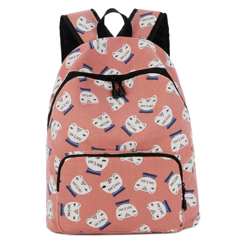 
Wholesale Korean Style Backpack Teenager Girls School Bag 