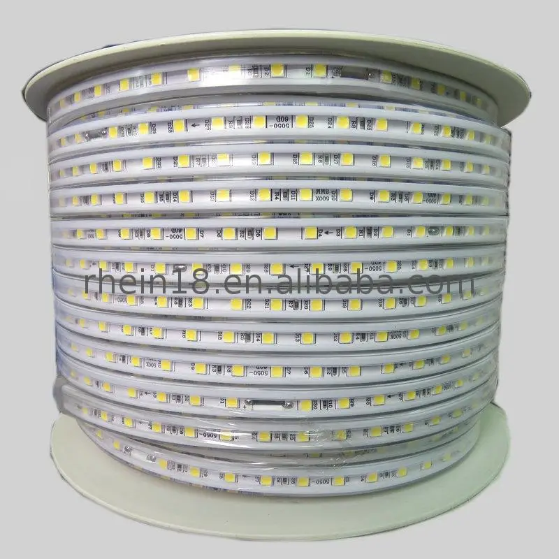 
Rhein 220v double led strip 5050 cuttable light 220 v rolls 