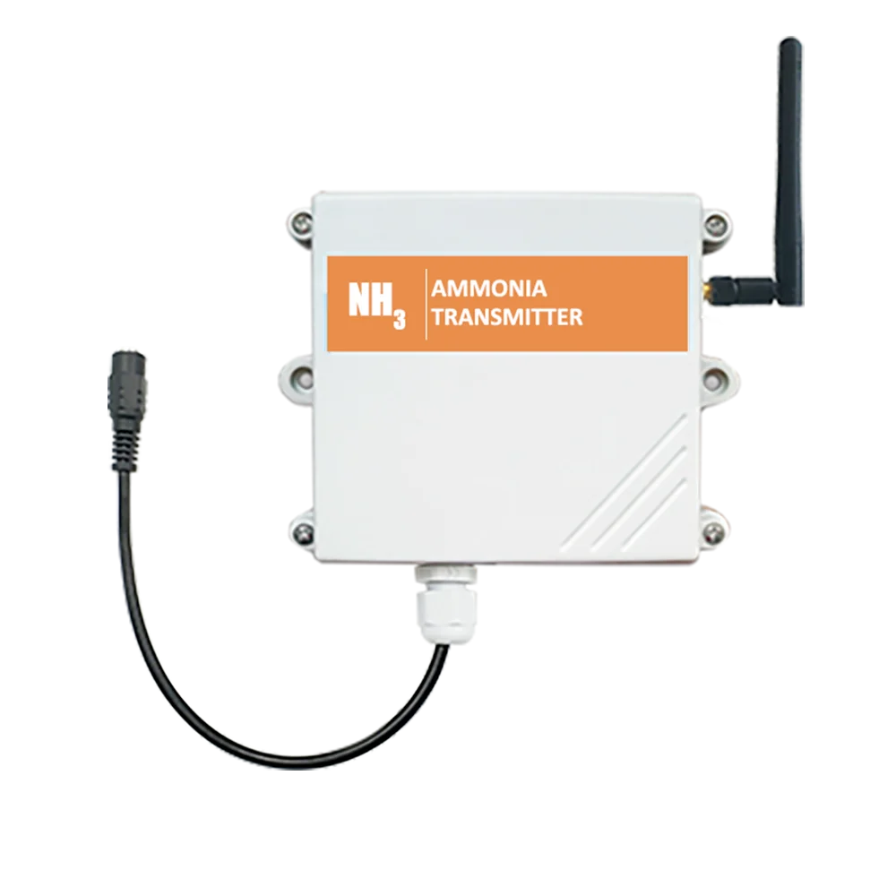 4g GPRS NH3 gas detector intelligent Ammonia gas analyzer SIM Card Networking