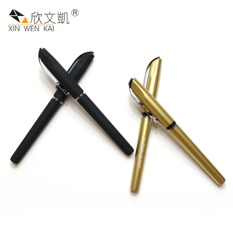
New Design Business Office Stationery Custom Logo Plastic Gel Pens Bulk minimalist pen stationery buy online stationery 