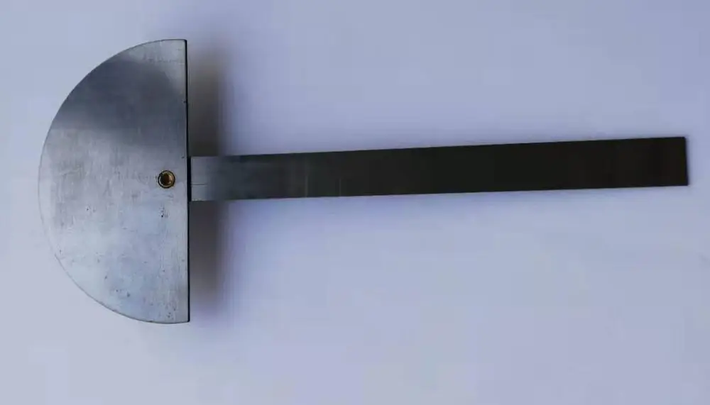 Stainless steel protractor teaching measuring tool 180 degree angle protractor angle finder ruler