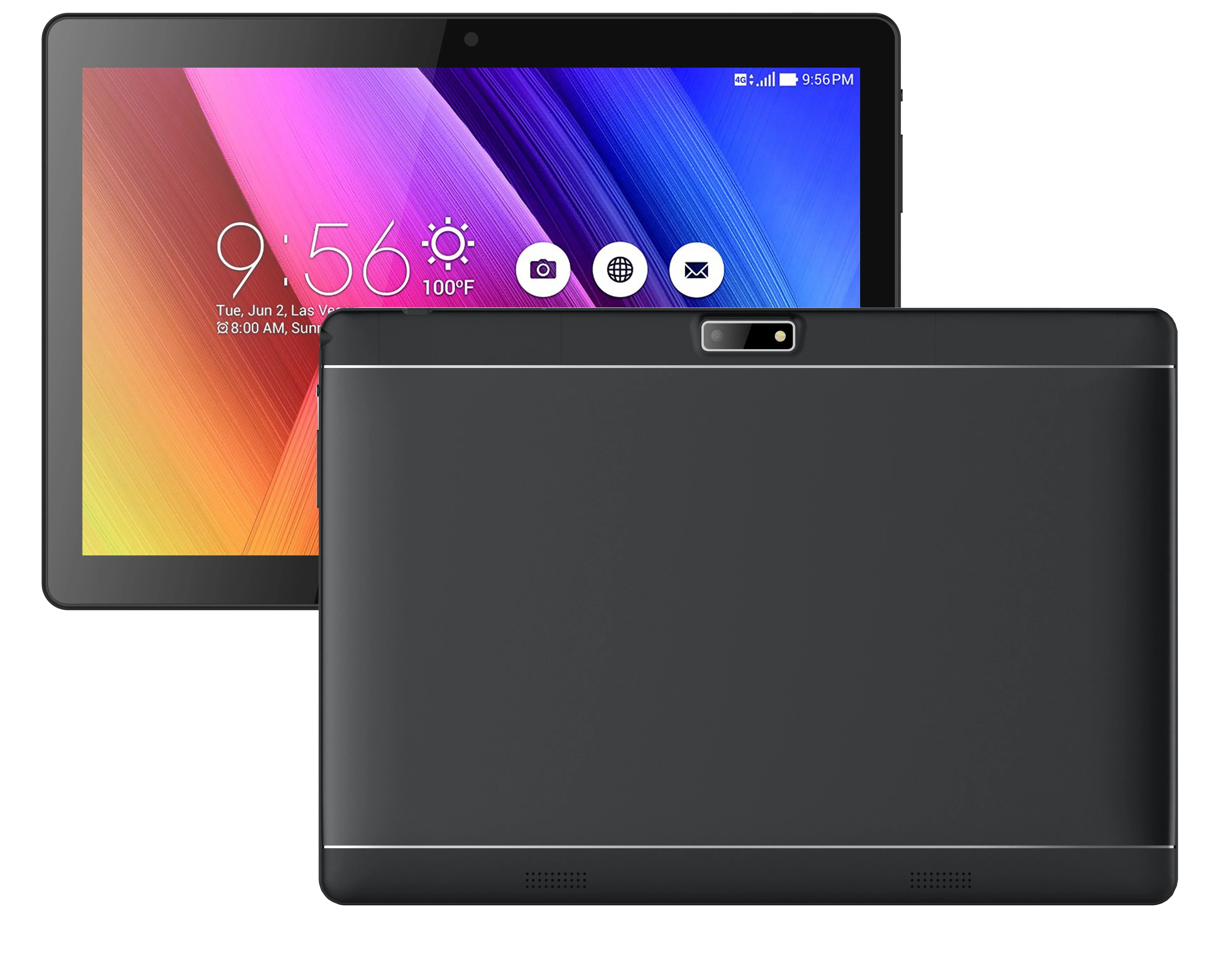 Used Dual Sim Card 10.1inch Mediatek 3G Phone Call Tablet Pc 10 inch with Case