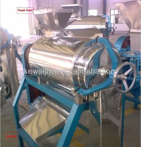 fruit pulper / tomato jam paste making machine