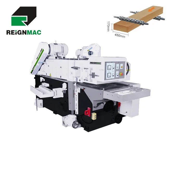 Low price woodworking double sided thickness planer