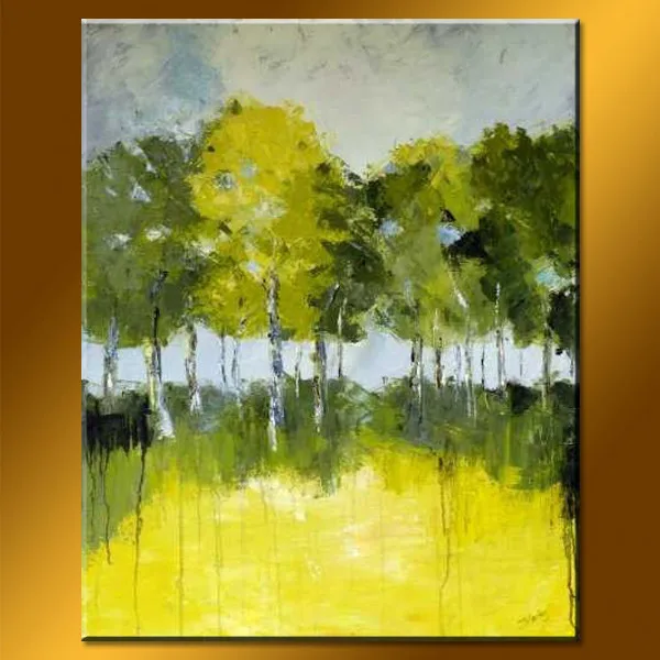 ручной работы оптового осенний пейзаё картина