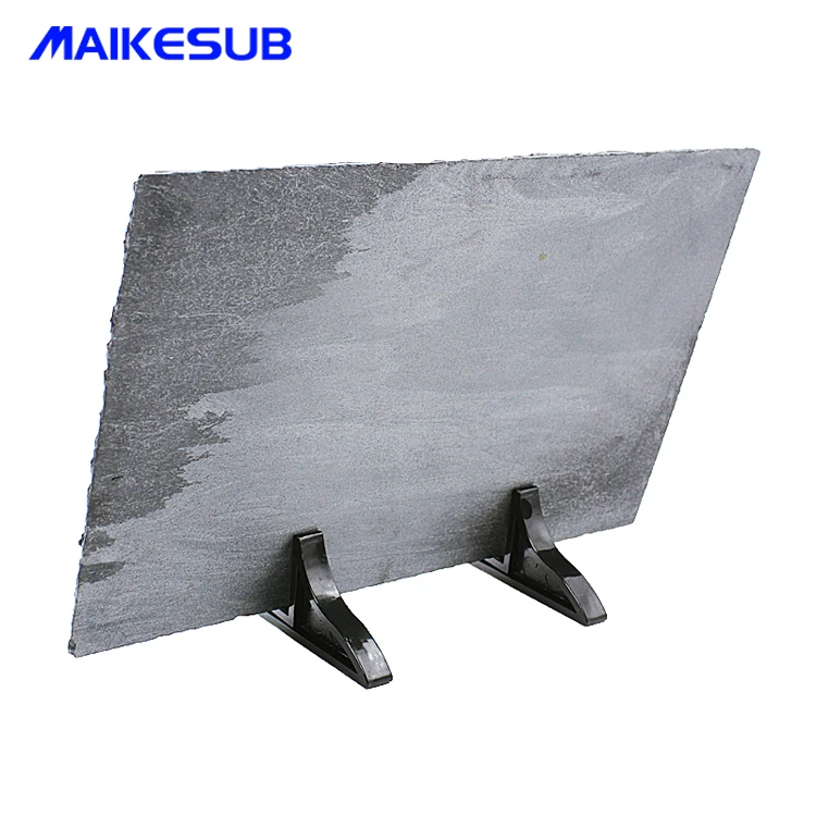 Сублимационный рок сланец оптовая продажа, сублимационная пустая фотография Прямоугольная форма рок сланец сублимационная рамка для фотографии на день рождения ребенка