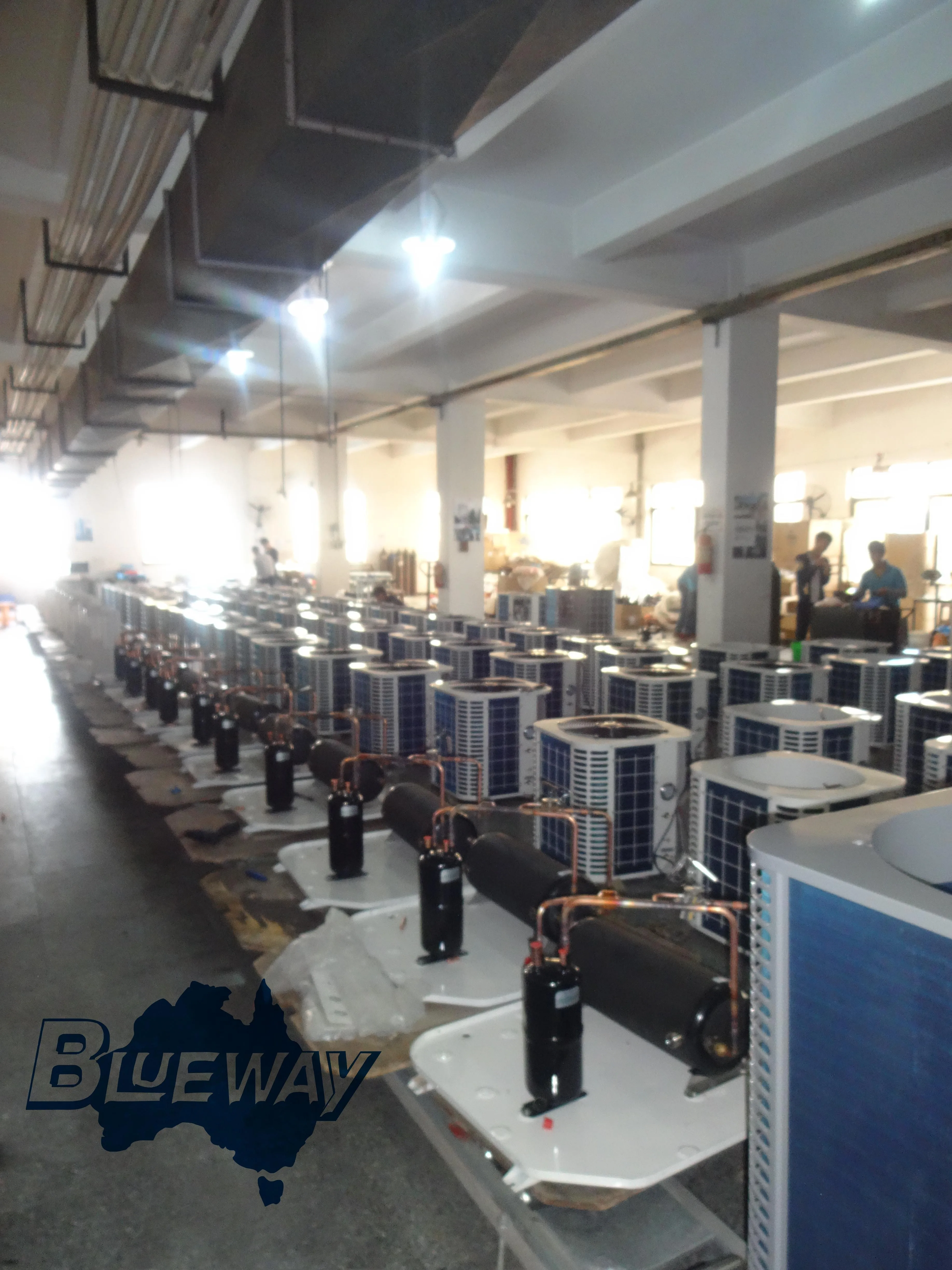 High Efficiency Domestic Air Cooled Water Chiller With High EER For Extremely Working Environment (Horizontal/Top Discharge)