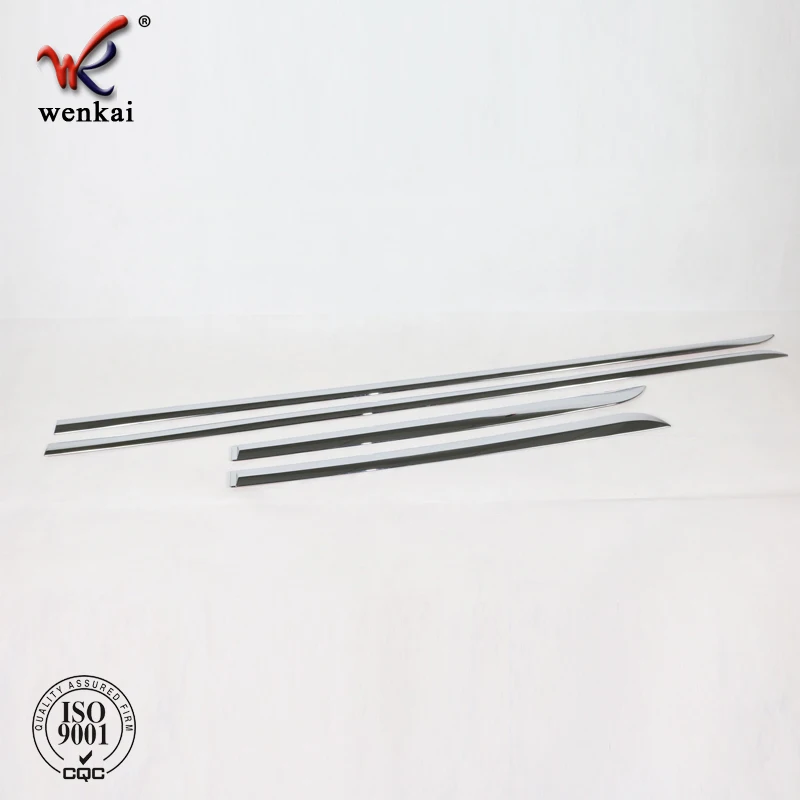 High-quality ABS Chrome Side Door Body Molding Trim Cover Garnish For Toyota Camry XV70 2017 2018