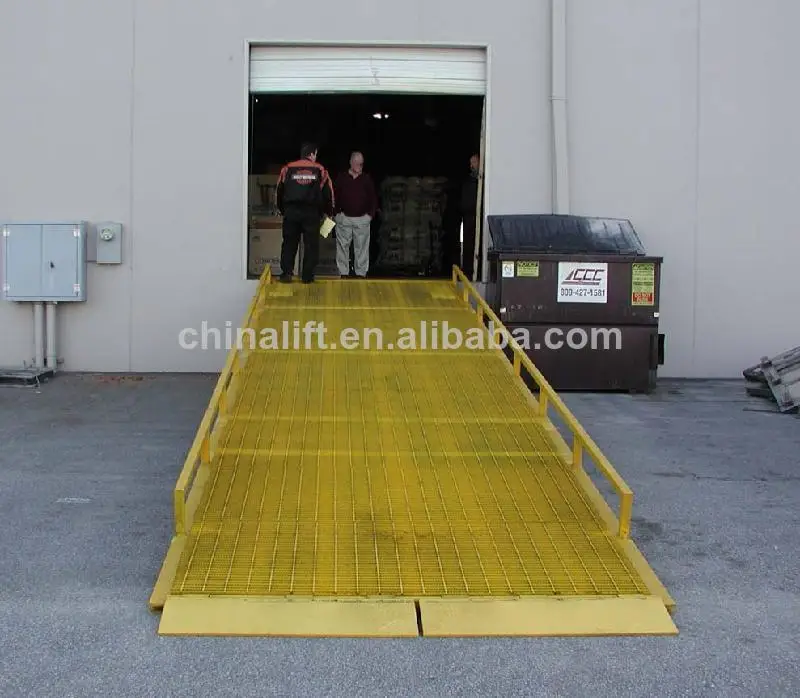 10 t использовать грузовик погрузочный док рампы