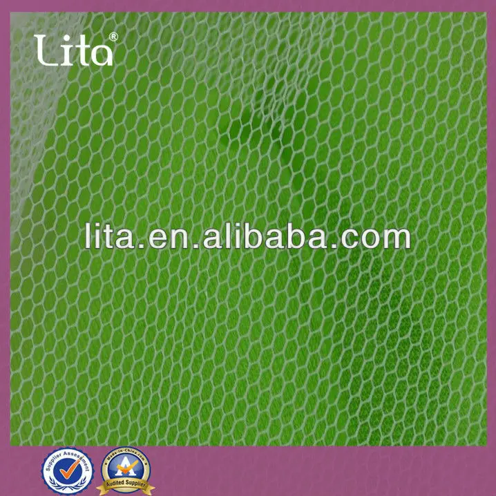 100% полиэстера шестигранная жесткой сетки ткань