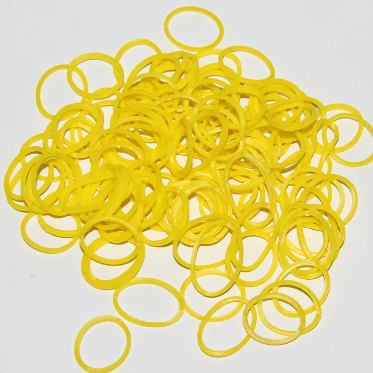Assorted colors Hair rubber bands for children school home office stationary organizing money supplies