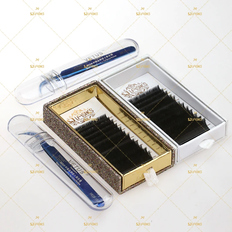 High quality Individual Lashes Single easy fan Eyelash Extension Manufacturer0.07