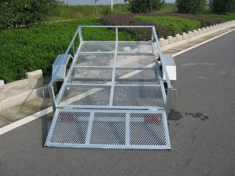 ECONOMY 5X8 SINGLE AXLE UTILITY TRAILER WITH RAMP GATE