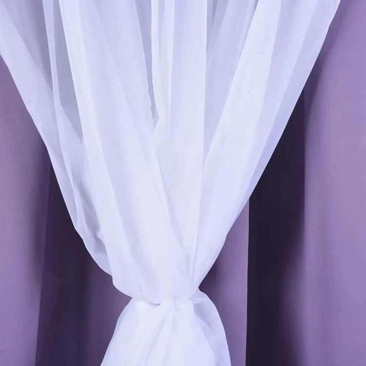 Mix Match Voile Blackout Draperies Curtains, Elegant Double Layer Solid Darkening Window Treatment Panels Drapes