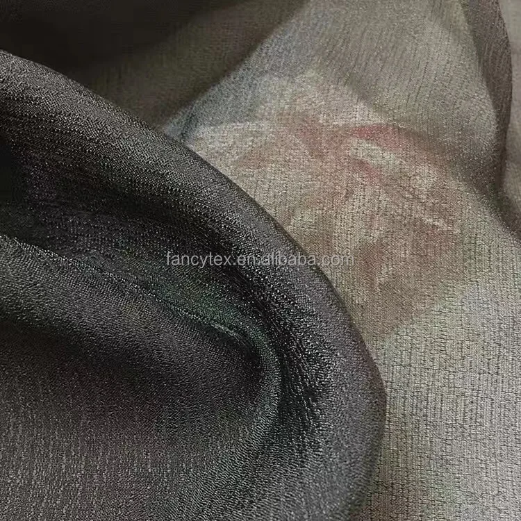 
Cheap Silk organza fabric organza bag digital printed organza for wedding dress wedding decoration latest design chinese factory 