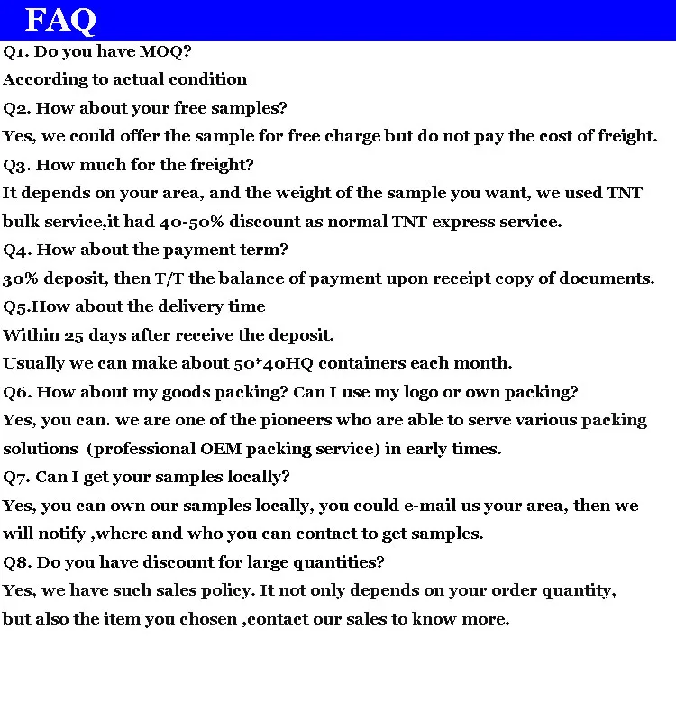 FAQ