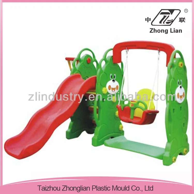 Plastic home school play durable children swing garden
