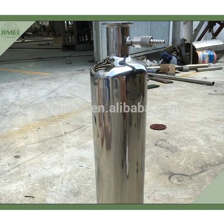 
Stainless steel single microporous membrane filter 