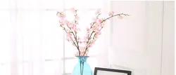 Shininglife Factory direct high quality real touch cherry blossom artificial flower garden wedding flower