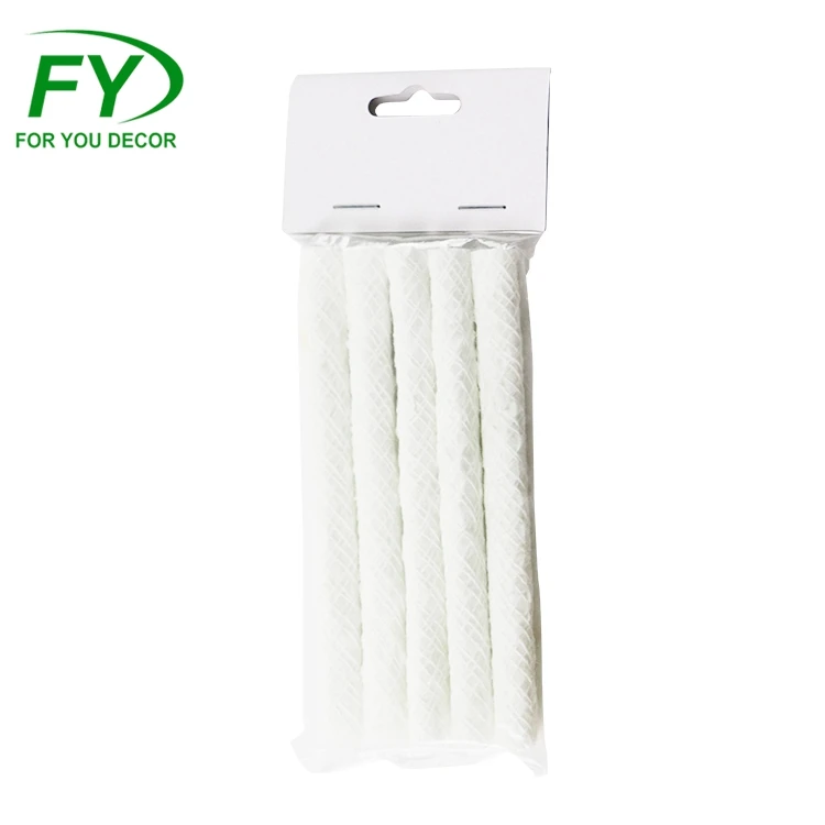 High temperature polished 10mm oil lamp fiberglass wick