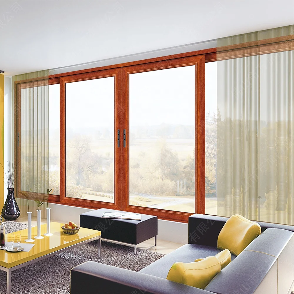 WANJIA Manufacturer Supplier Patio Door Custom Patio Sliding Door Exterior Aluminum Sliding Doors